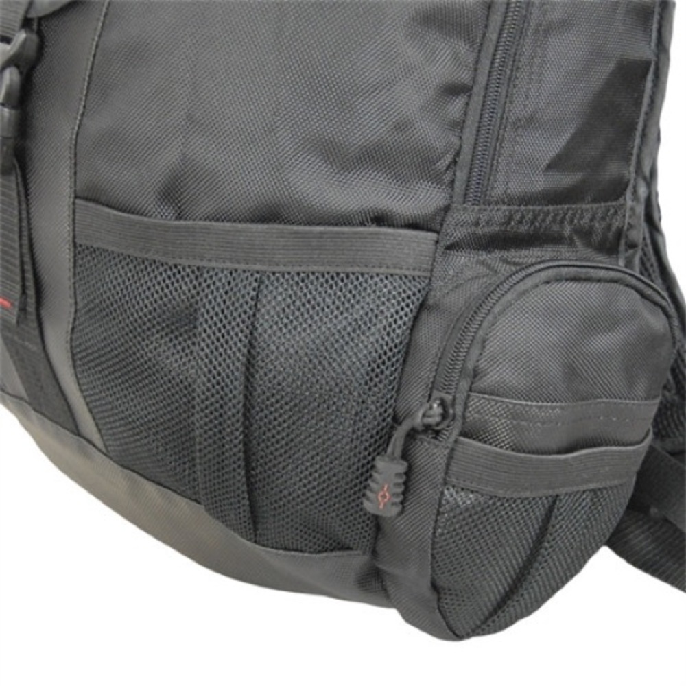 Flying Circle Black Backpack Mag Gear Book Camping Hiking Recreational Bag - Picture 8 of 13